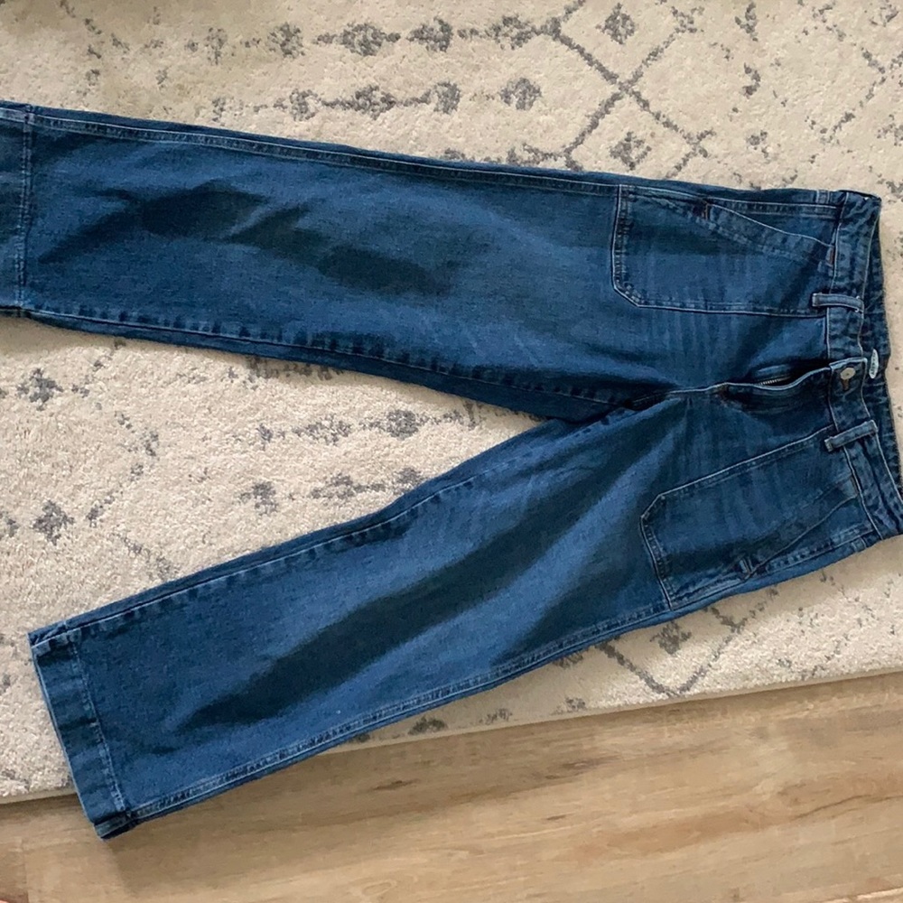 Cropped wide leg